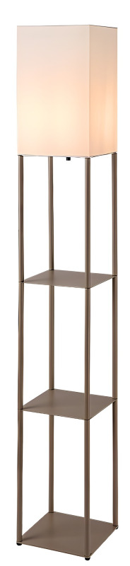 Stojací lampa Bronn šedo-béžová E27 1×40W RABALUX 74192