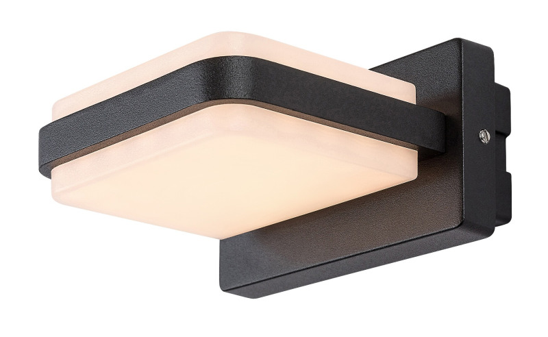 Venkovní nástěnné svítidlo Gendt černá LED 12W RABALUX 77061