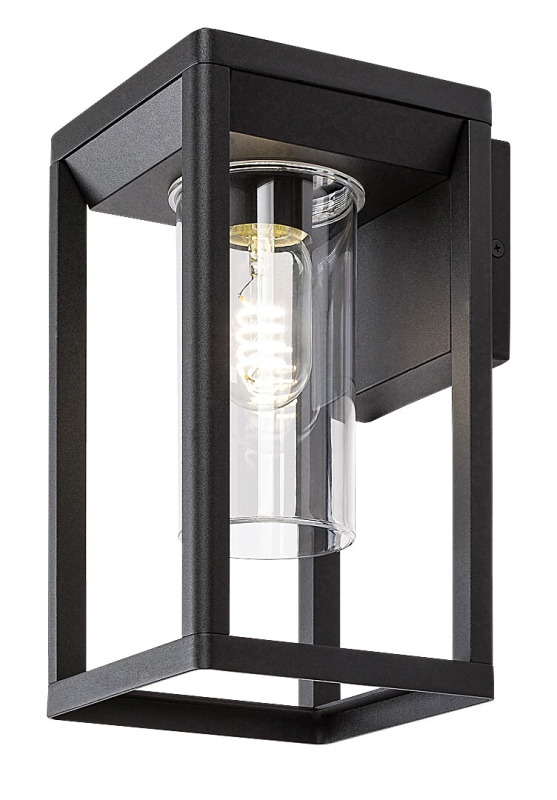 Venkovní nástěnné svítidlo Zernest černá E27 1×15W RABALUX 77085