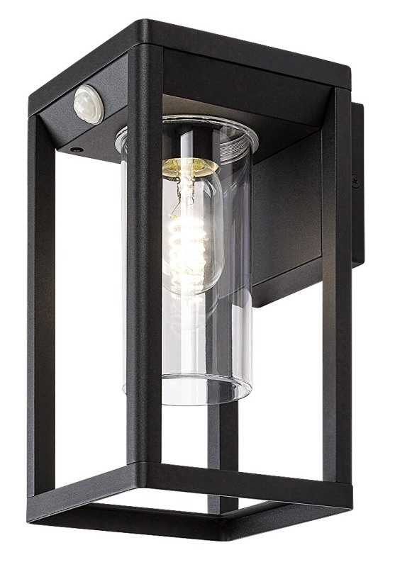 Venkovní nástěnné svítidlo Zernest černá E27 1×15W RABALUX 77086