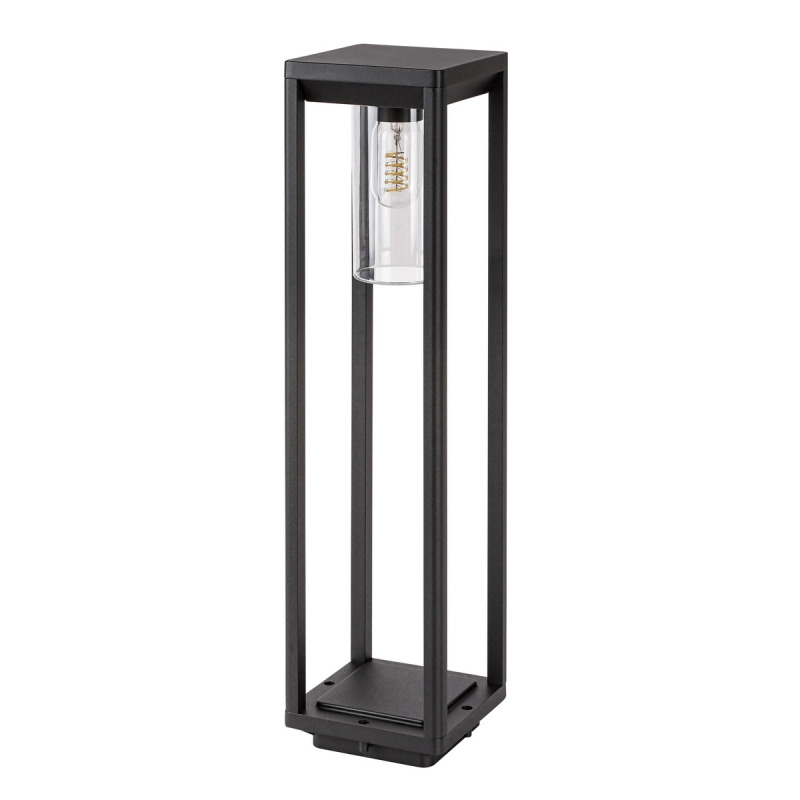 Venkovní sloupkové svítidlo Zernest černá E27 1×15W RABALUX 77087