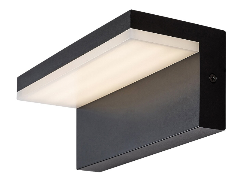 Venkovní nástěnné svítidlo Zaragoza černá LED 10W RABALUX 77092