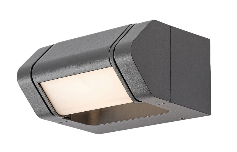 Venkovní nástěnné svítidlo Medna antracitová LED 8W RABALUX 77103