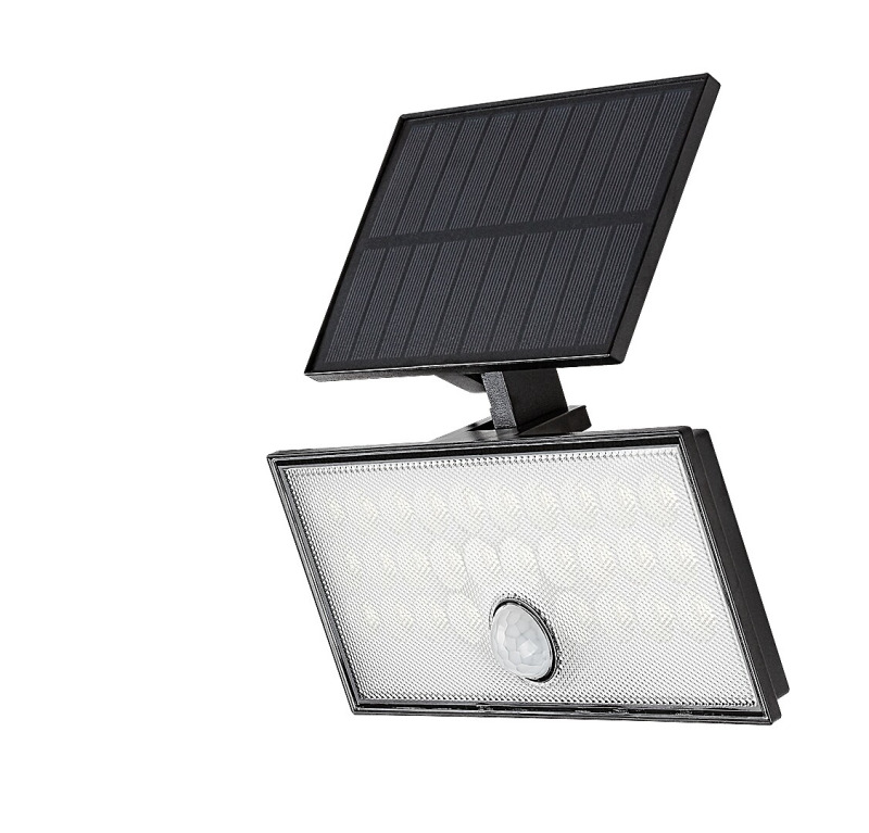 Solární svítidlo Zavod černá LED 8W RABALUX 77129