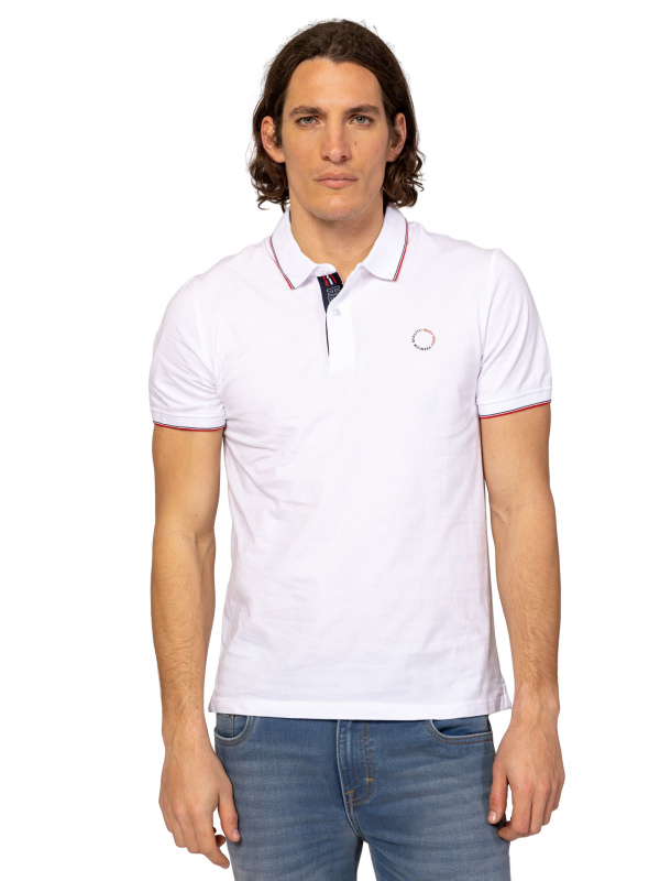 Pánská polokošile k.r. HEAVY TOOLS Dandy bílá-XXL
