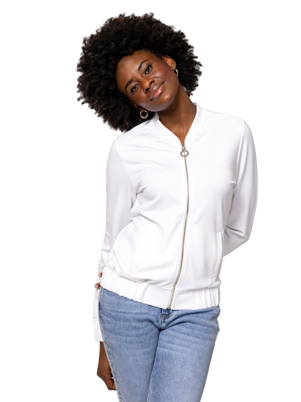 Dámská bunda HEAVY TOOLS Ninellas bílá-L