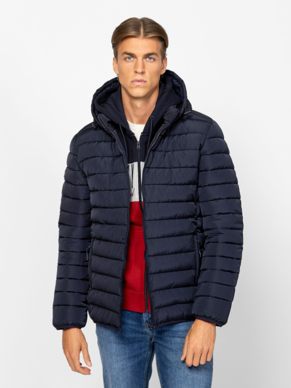 Pánská bunda HEAVY TOOLS Nack modrá - 3XL