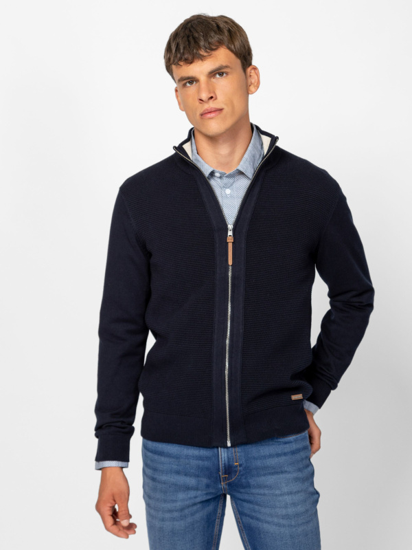 Pánský svetr HEAVY TOOLS Halbur modrý - XXL