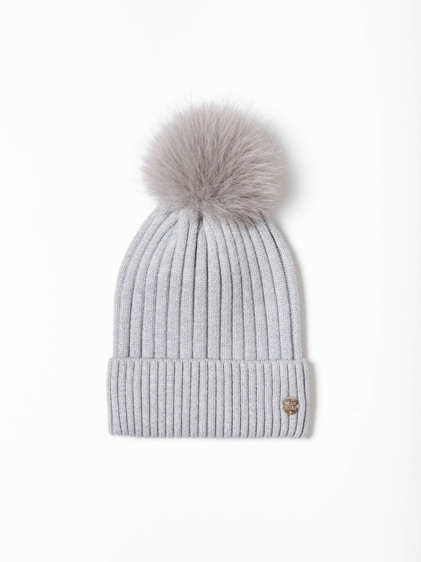 Dámská čepice HEAVY TOOLS Padelita šedá - ONE SIZE