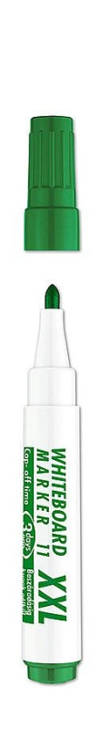 Popisovač ICO 11 XXL na bílé tabule, zelený ICO