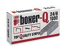 Sešívací spony BOXER-Q 24/6 1000 ks BOXER