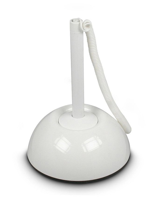 Kuličkové pero se stojánkem ICO Lux, bílé