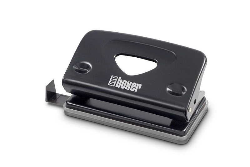 Děrovačka BOXER 080, černá BOXER