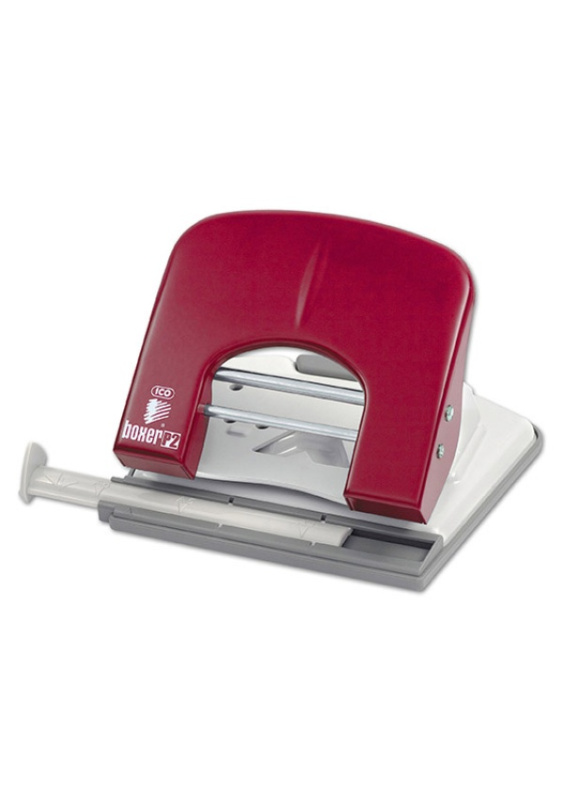 Děrovačka BOXER P2, červená BOXER