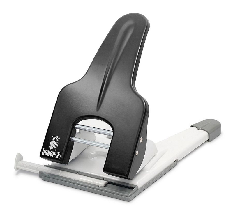 Děrovačka BOXER P3, černá BOXER