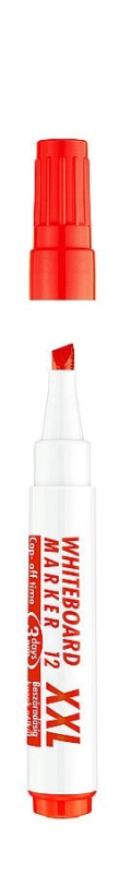 Popisovač na tabule ICO 12XXL Whiteboard, červený ICO