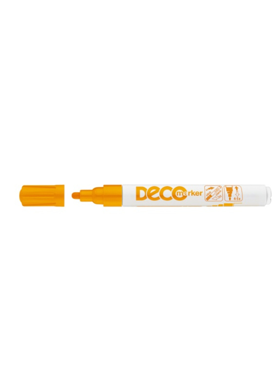 Popisovač ICO Deco, oranžový ICO