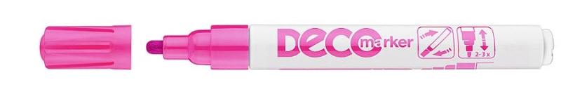 Popisovač ICO Deco, růžový ICO