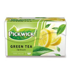 Čaj Pickwick Zelený s citronem, 20 x 2 g