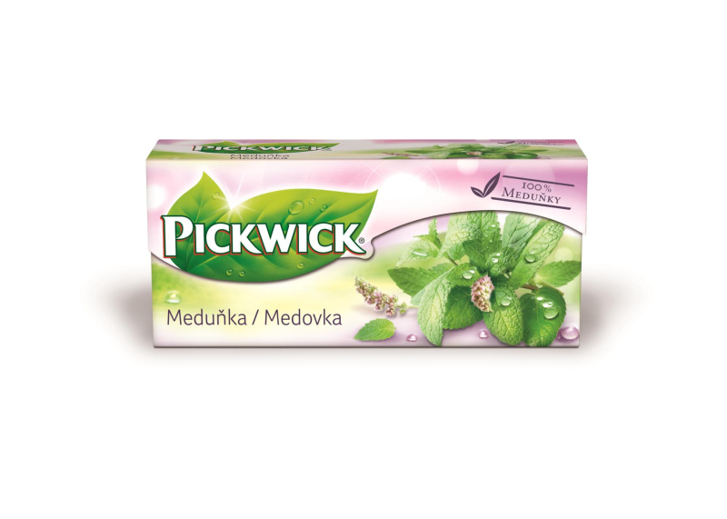 Bylinný čaj Pickwick - meduňka, 20 x 1,5 g