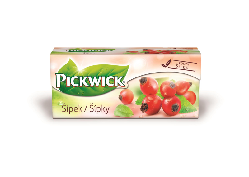 Bylinný čaj Pickwick - šípek, 20 x 2,3 g