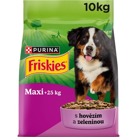 Friskies Maxi granule pro psy hovězí 10 kg