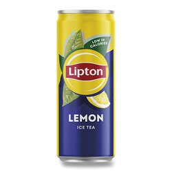 Lipton - ledový čaj - plech, 0,33 l, citron