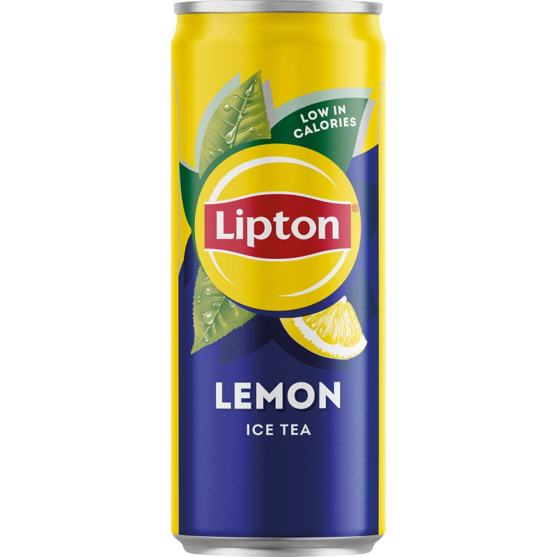 Lipton - ledový čaj - plech, 0,33 l, citron