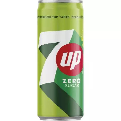 7 Up Zero Sugar - citronový nápoj - plech 0,33 l