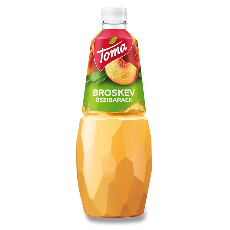 Toma - ovocný džus - broskev, 1 l