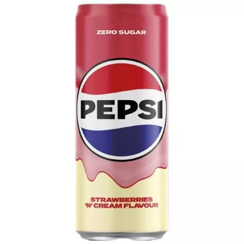 PC Pepsi Cream strawberries 0,25L Zero sugar