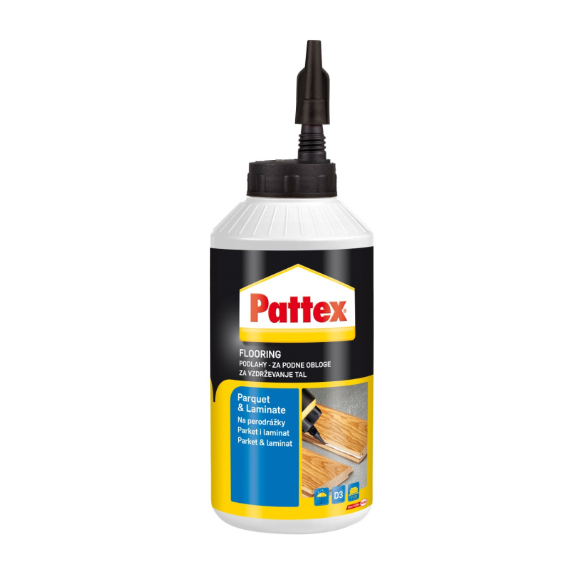 Pattex Vodovzdorné lepidlo na perodrážky Parquet & Laminate 750 g