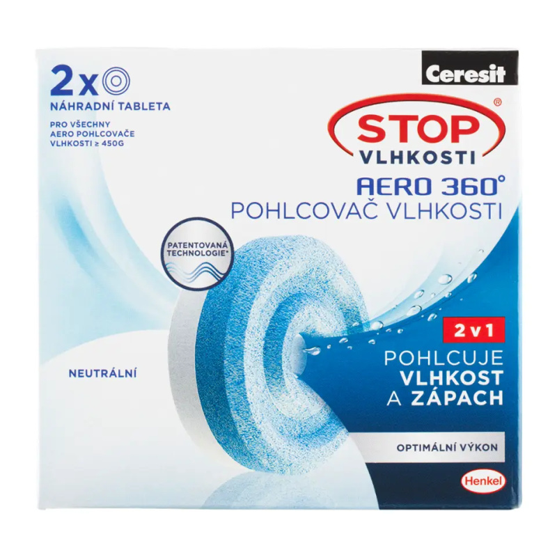 Náhradní náplň Ceresit Aero 2v1 - neutral