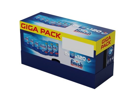 Finish tabs POWER 6x20ks Regular GIGAPACK 120k