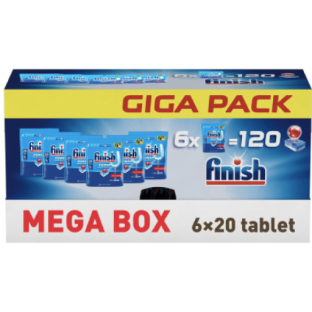 Finish tabs POWER 6x20ks Regular GIGAPACK 120k