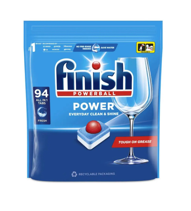FINISH Power All in 1 Kapsle do myčky nádobí 94 ks