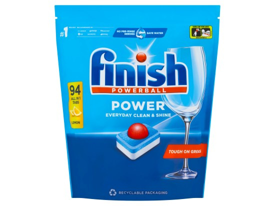 Tablety do myčky Finish - All in 1 Max Lemon, 94 ks