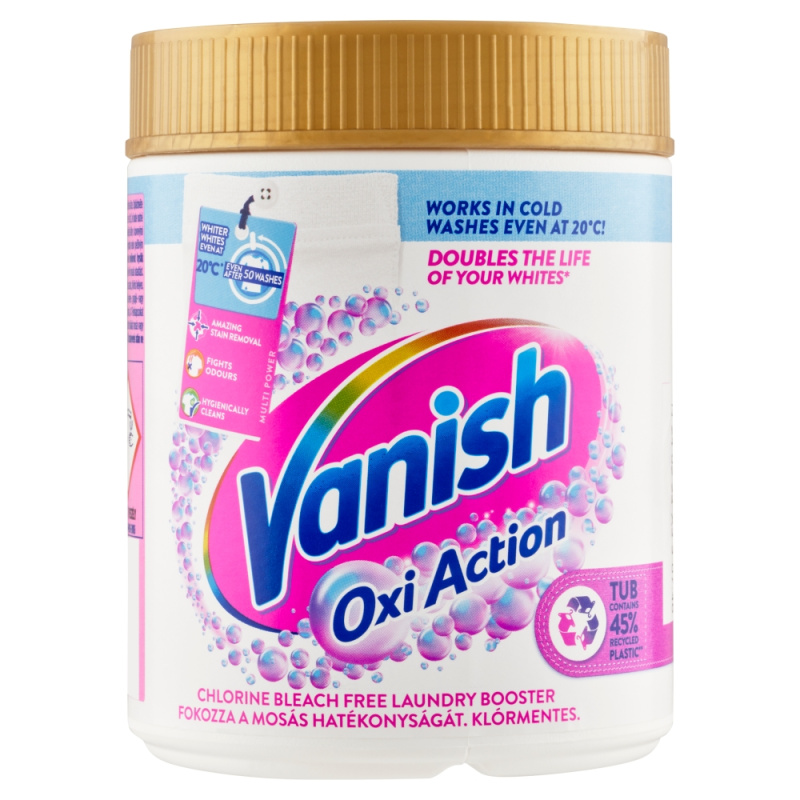 Vanish Oxi Action prášek na bělení a odstranění skvrn
