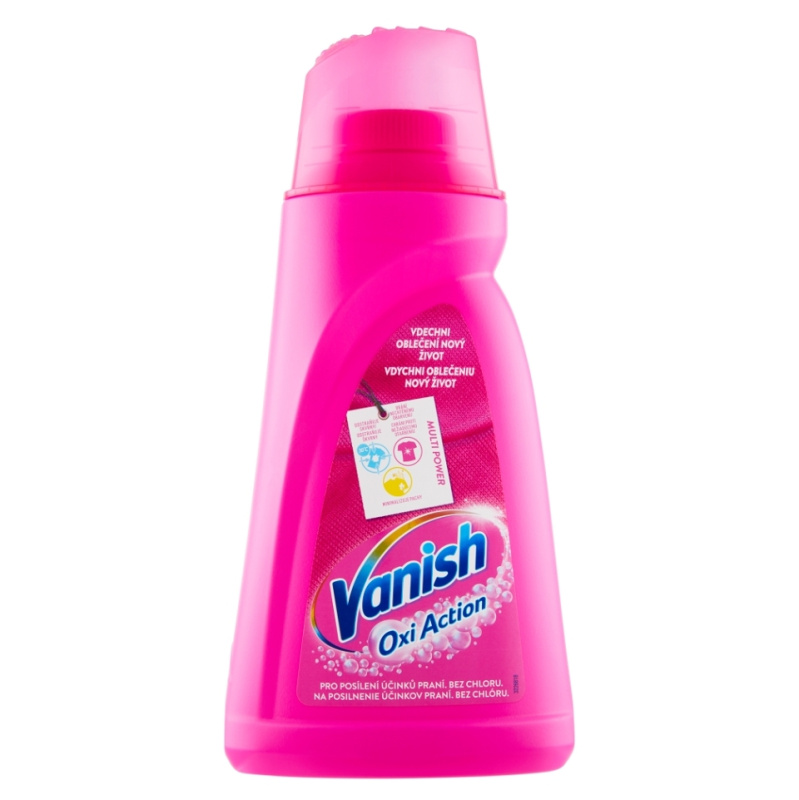 Tekutý odstraňovač skvrn Vanish Oxi Action - 1 l