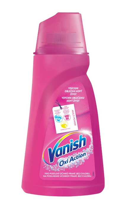 Tekutý odstraňovač skvrn Vanish Oxi Action - 1 l