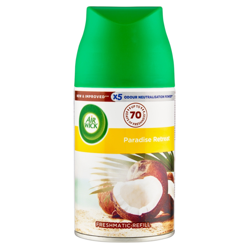 Air Wick Freshmatic Paradise Retreat osvěžovač vzduchu náhradní náplň 250 ml