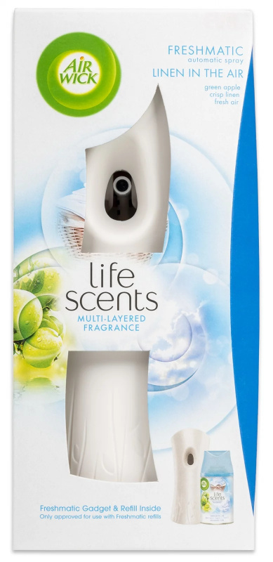 Osvěžovač vzduchu Airwick Freshmatic - svěží prádlo, strojek a náplň 250 ml