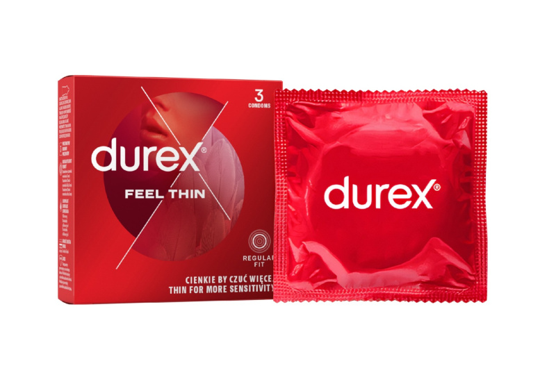 DUREX Feel thin 3 kusy
