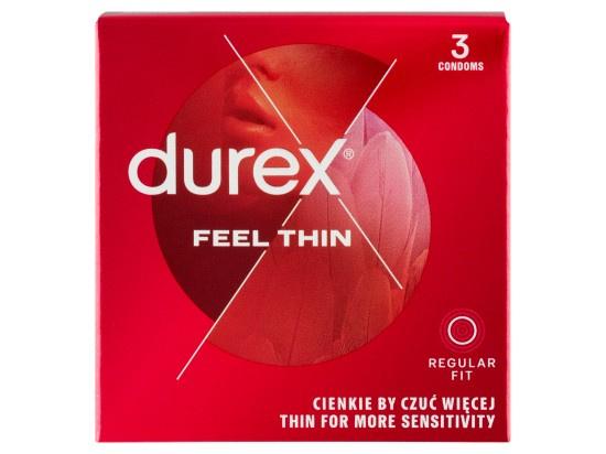 DUREX Feel thin 3 kusy