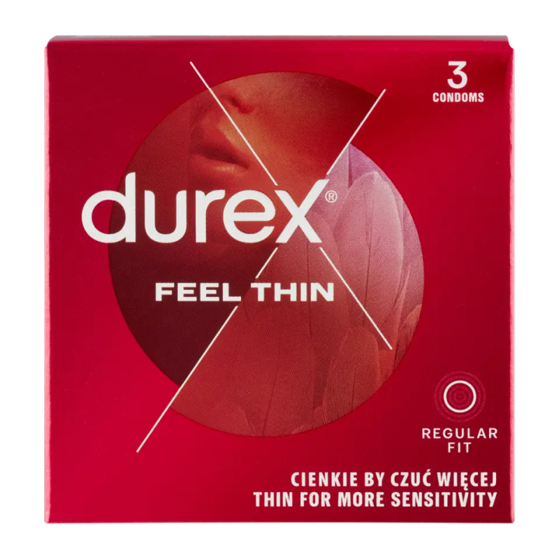 DUREX Feel thin 3 kusy