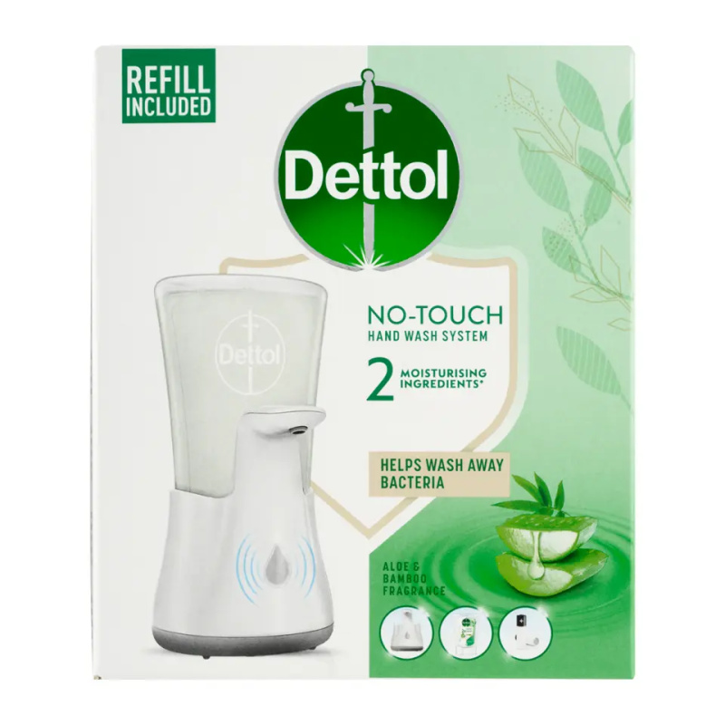 Dettol Soft on Skin Aloe Vera bezdotykový dávkovač mýdla 250 ml