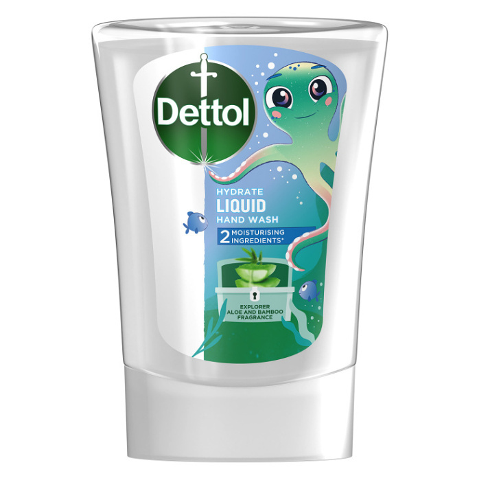 Dettol Soft on Skin Kids Explorer Power náplň do bezdotykového dávkovače mýdla 250 ml