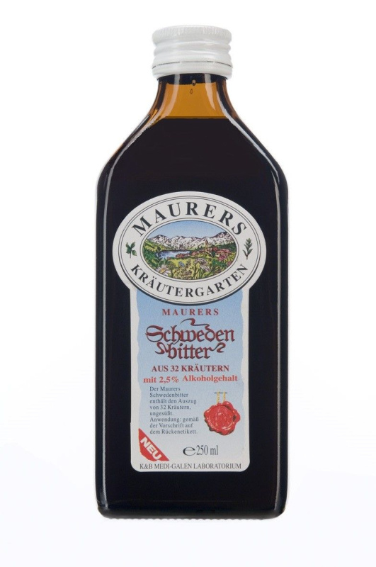 MAUERS Švédské kapky 2,5 % 250 ml