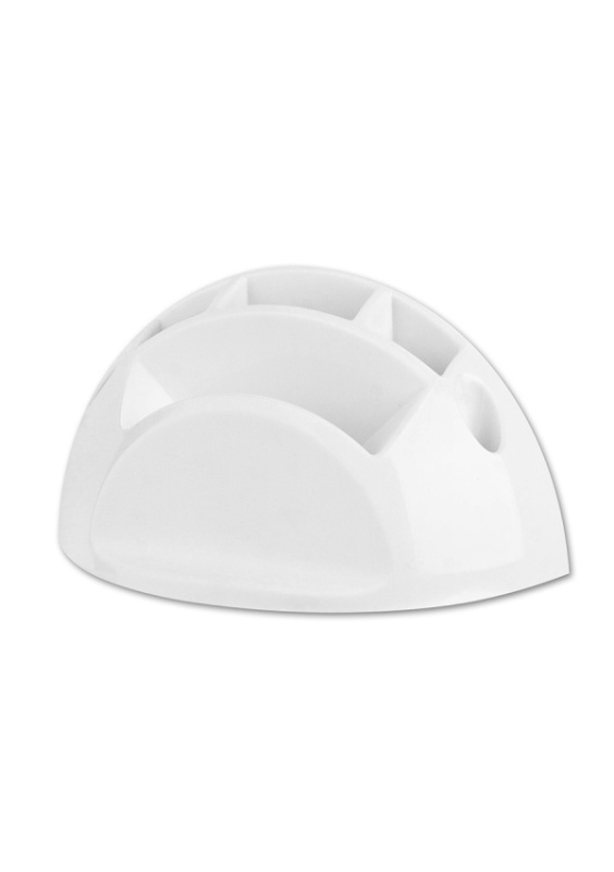 Stojánek na tužky a bločky ICO Smart, bílá ICO