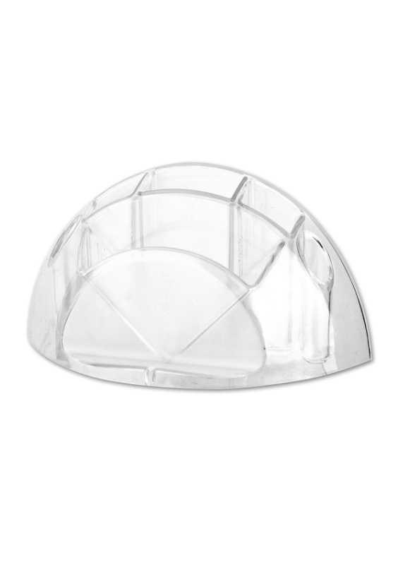 Stojánek na tužky a bločky ICO Smart, transparent ICO